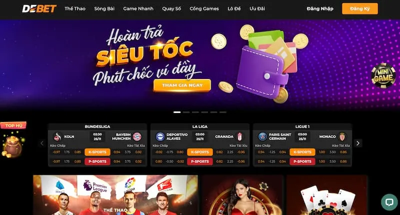 Danh sách các sảnh game mới nhất có tại nhà cái đẳng cấp