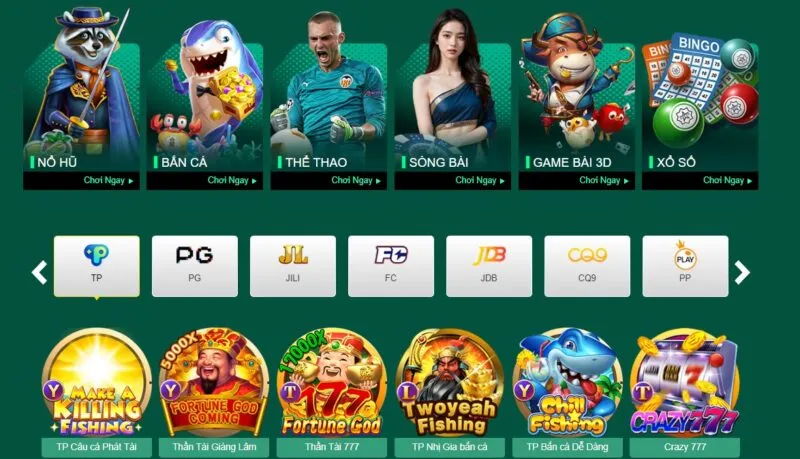 Mục tiêu phát triển mới nhất có tại trang web OK365